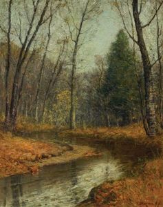 Autumn Landscape by Franklin DeHaven