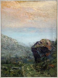 Trail To Custer, South Dakota by Franklin DeHaven