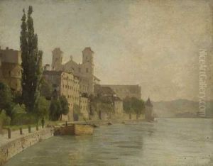 Passau - Partie Bei St. Michael by Georg Dehn