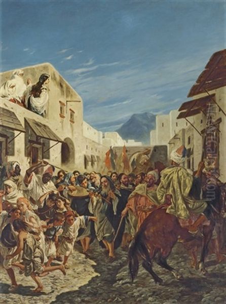 Musiciens Juifs Dans Les Rues De Tetuan - view 1