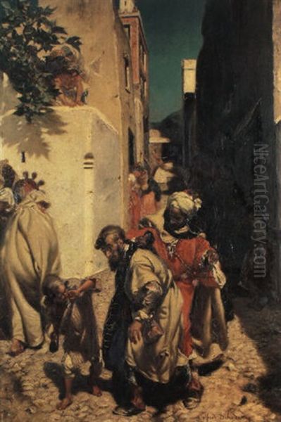 The Arrest Of A Jew In Tanger - view 1