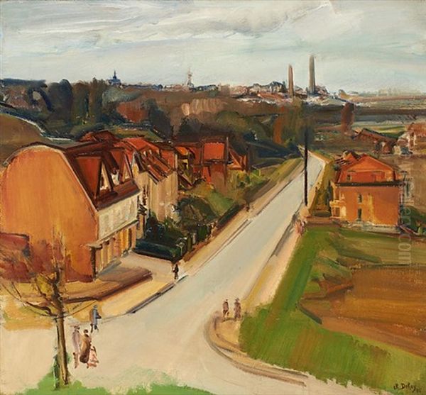 Vue Des Faubourgs De Bruxelles - view 1