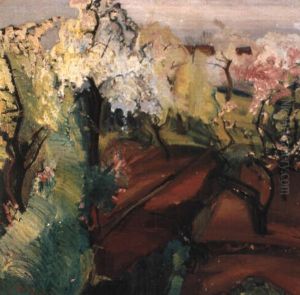 Boomgaard In Bloei by Charles Dehoy