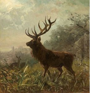 Stolzer Hirsch by Carl Friedrich Deiker