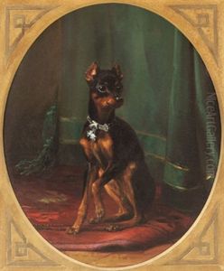 Zwergpinscher by Carl Friedrich Deiker