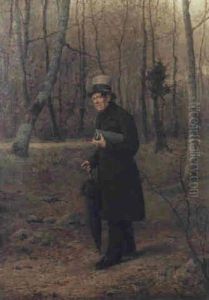 Hirsche Auf Freiem Feld