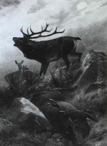 Nach Dem Kampf by Carl Friedrich Deiker
