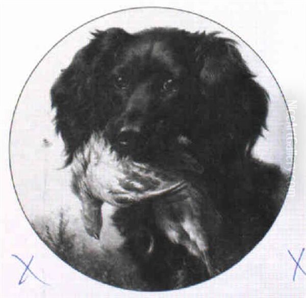 Retriever With Dead Game - view 1