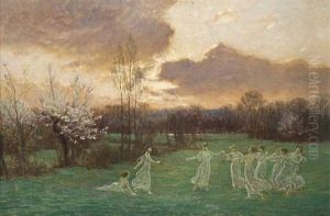 Elfen Im Tanzreigen by Hans Deiters
