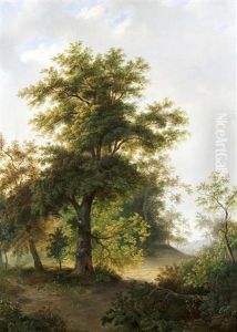 Landschaft by Heinrich Deiters