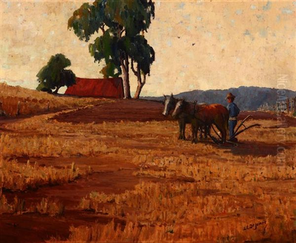 Plowing The Fields - view 1