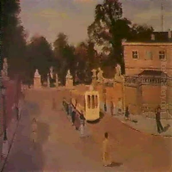 La Rue Ducale Et Le Parc De Bruxelles - view 1