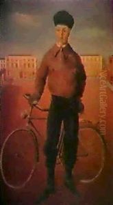 Le Cycliste Place Royale (portrait De Monsier Dekeyzer) Le Cycliste Place Royale (portrait De Monsier Dekeyzer)