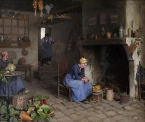 Interior At Grez, France