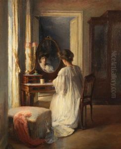 Elegante A Sa Toilette