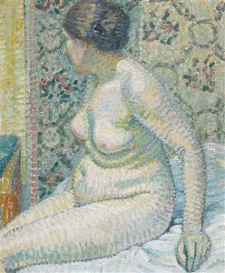 Nu Assis by Theodore Delachaux