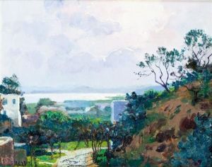 Sidi Bou Said by Andre Delacroix