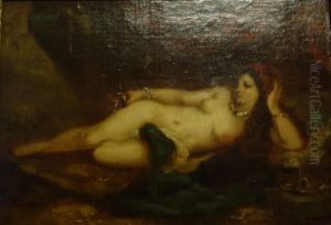 Odalisque by Eugene Delacroix