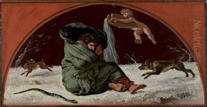 Les Quatre Saisons by Eugene Delacroix