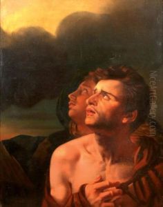 Detail De La Vierge Du Sacre Coeur by Eugene Delacroix