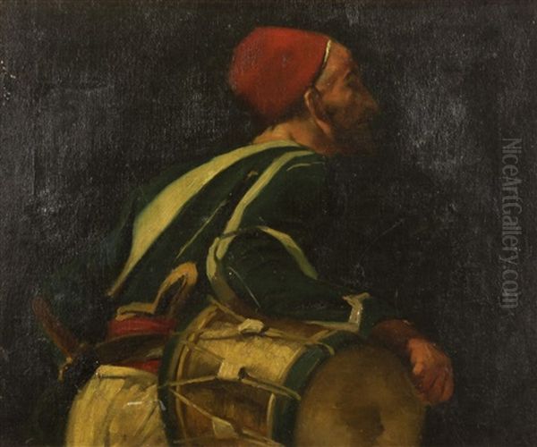 A Zouave Drummer - view 1