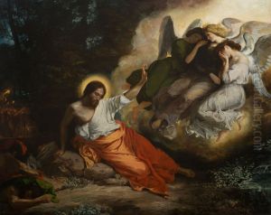 The Agony In The Garden by Eugene Delacroix