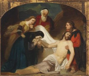 Grablegung by Eugene Delacroix