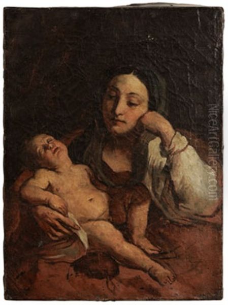 Mother And Child (study) - view 1