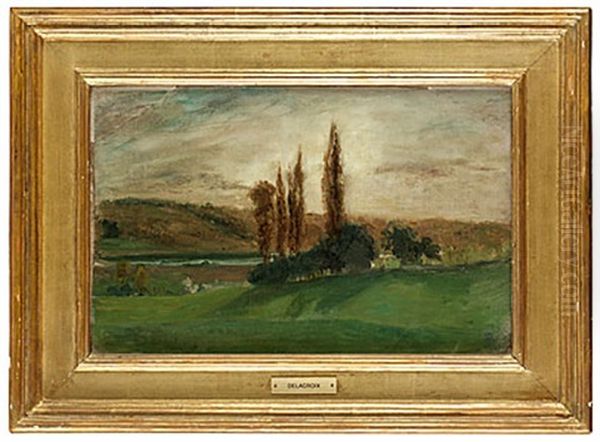Etude De Paysage A Champrosay - view 1