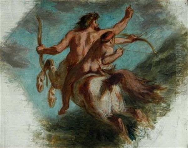 The Education Of Achilles - view 1