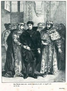 Hamlet (set Of 13 Works W/cover, Lithographs By Villain)