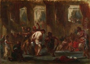 La Flagellation by Eugene Delacroix