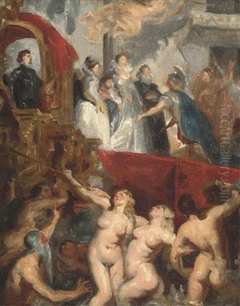 The Arrival Of Maria In Marsiglia (after Rubens) - view 1