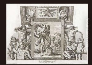 Polyphemos And Akis by Pietro Aquila