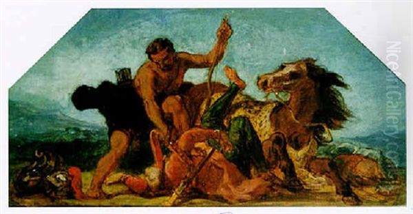 Hercule Vainqueur D'hippolyte, Reine Des Amazones - view 1