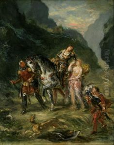 Angelica And The Wounded Medoro