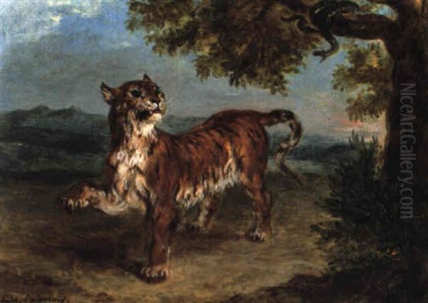 Tigre Et Serpent - view 1