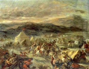 Botzaris by Eugene Delacroix