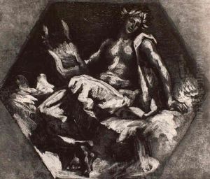 Allegorie De La Poesie by Eugene Delacroix