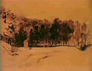 A Landscape With A Carriage