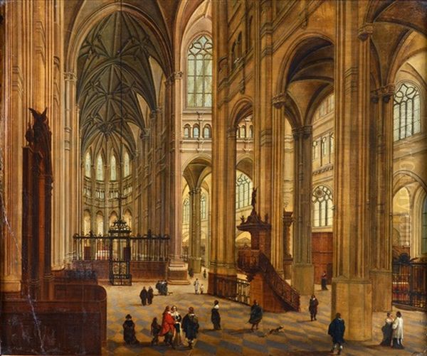 Interieur D"eglise Anime - view 1