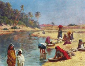 Laveuses A L'oued
