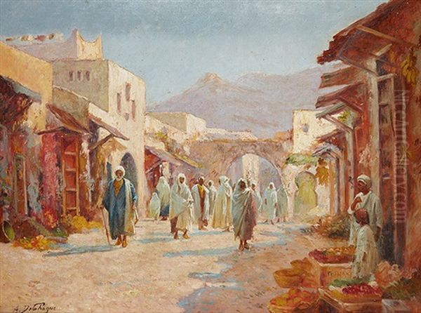 Rue Animee A Tetouan - view 1