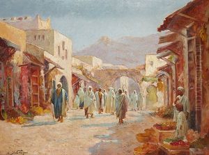 Rue Animee A Tetouan