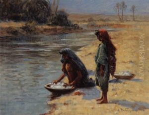 Les Lavandieres Au Bord De L'oued Les Lavandieres Au Bord De L'oued