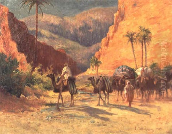 Caravane Et Palanquins En Algerie - view 1