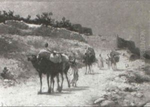 Arabs Travelling The Desert