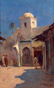 Tetouan Maroc by Eugene Jules Delahogue