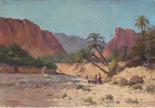 L'oued A El Kantara, Algerie - view 1