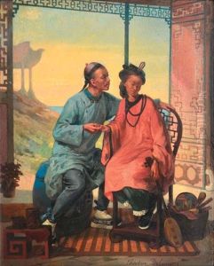 La Declaration Chinoise by Theodore Didier Delamarre